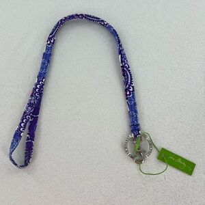 NWT Vera Bradley Lilac Tapestry Lanyard